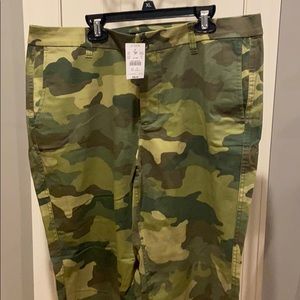 JCrew Army boyfriend pants